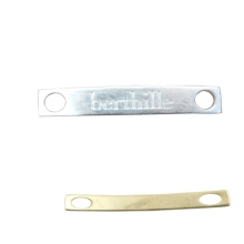 Handbag Accessories Letter Engraved Metal Tag/ Metal Plate